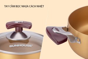 Bộ nồi Anod Sunhouse SH6634 - 13