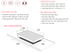 BẾP ĐIỆN TỪ LATINO LT-IH266 PLUS - 16 BẾP ĐIỆN TỪ LATINO LT-IH266 PLUS - 15