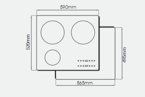 BẾP ĐIỆN TỪ FANDI FD - 322IH - 7 BẾP ĐIỆN TỪ FANDI FD - 322IH - 6