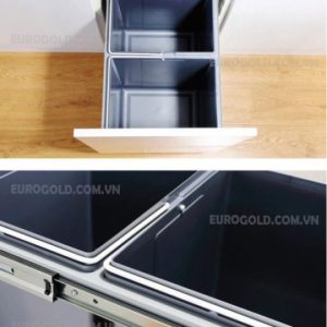 Thùng rác gắn cánh âm tủ Eurogold BL300 - 6