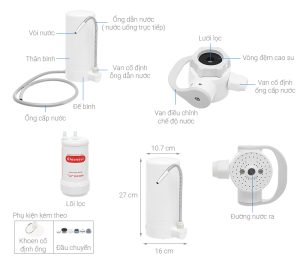 Máy lọc nước Cleansui ET101 - 8