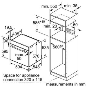 Lò nướng âm tủ BOSCH HBS534BS0B|Serie 4 - 66 Lò nướng âm tủ BOSCH HBS534BS0B|Serie 4 - 65