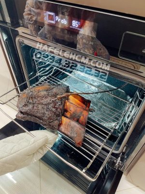 Lò nướng kết hợp hấp âm tủ 72 lít HSO-8T72A, Series 800, 538.61.461 - 36