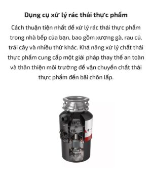 MÁY HỦY RÁC TEKA TR 550 NHẬP KHẨU CHÂU ÂU 115890013 - 127