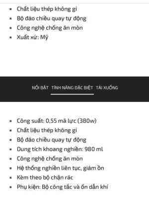 MÁY HỦY RÁC TEKA TR 550 NHẬP KHẨU CHÂU ÂU 115890013 - 131