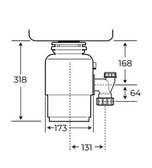 MÁY HỦY RÁC TEKA TR 550 NHẬP KHẨU CHÂU ÂU 115890013 - 133