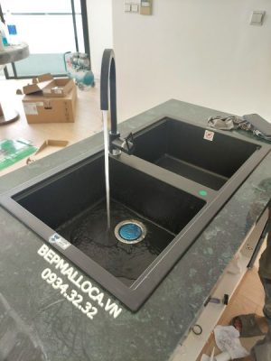 Chậu đá Malloca Nero G-45040 / Màu đen - 18