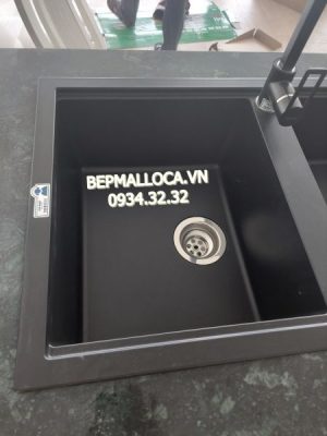 Chậu đá Malloca Nero G-45040 / Màu đen - 22