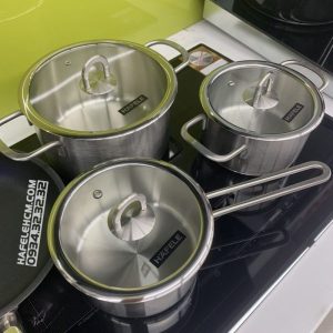 Bộ Nồi & Chảo Bếp Từ, 3 Nồi Và 1 Chảo Hafele 531.08.001 - 92 Bộ Nồi & Chảo Bếp Từ, 3 Nồi Và 1 Chảo Hafele 531.08.001 - 91