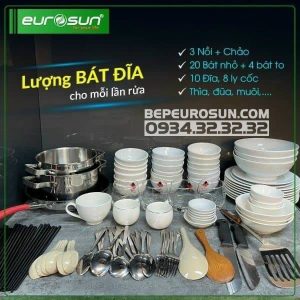 MÁY RỬA CHÉN EUROSUN SMS80EU15E MADE IN EU - 494 MÁY RỬA CHÉN EUROSUN SMS80EU15E MADE IN EU - 493