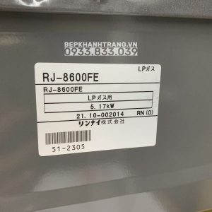 Bếp Gas Rinnai RJ-9600E(NHAT) - 141 Bếp Gas Rinnai RJ-9600E(NHAT) - 140
