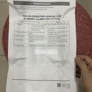 Bếp Gas Rinnai RJ-9600E(NHAT) - 95 Bếp Gas Rinnai RJ-9600E(NHAT) - 94