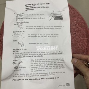 Bếp Gas Rinnai RJ-9600E(NHAT) - 91 Bếp Gas Rinnai RJ-9600E(NHAT) - 90