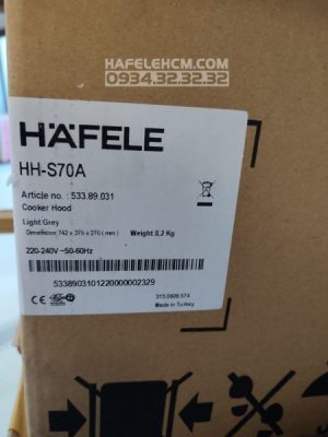Máy hút mùi âm tủ Hafele HH-S70A (533.89.031) - 144 Máy hút mùi âm tủ Hafele HH-S70A (533.89.031) - 143