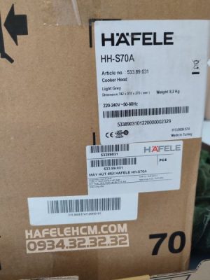 Máy hút mùi âm tủ Hafele HH-S70A (533.89.031) - 142 Máy hút mùi âm tủ Hafele HH-S70A (533.89.031) - 141