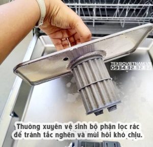 Texgio Dishwasher H595DT08B - 8 Bộ Sấy Tăng Cường - 53 Texgio Dishwasher H595DT08B - 8 Bộ Sấy Tăng Cường - 52
