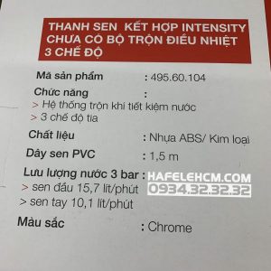 Thanh Sen Kết Hợp Hafele New Mysterious Chưa Gồm Bộ Trộn 495.60.105 - 137