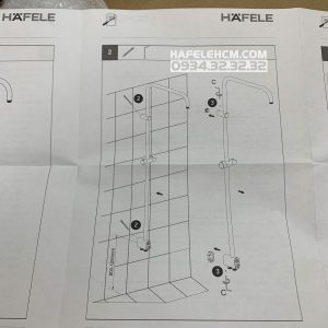 Thanh Sen Kết Hợp Hafele New Mysterious Chưa Gồm Bộ Trộn 495.60.105 - 83