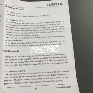 Két Sắt Hafele Sb-700 836.28.380 - 169