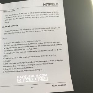 Két Sắt Hafele Sb-900 836.28.390 - 79