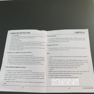 Két Sắt Hafele Sb-900 836.28.390 - 73