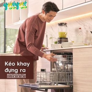 MÁY RỬA CHÉN EUROSUN SMS80EU15E MADE IN EU - 616 MÁY RỬA CHÉN EUROSUN SMS80EU15E MADE IN EU - 615