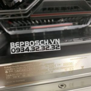 MÁY RỬA BÁT ĐỘC LẬP BOSCH HMH.SMS6ECI93E - 60CM SERIES 6 MADE IN GERMANY - 35 MÁY RỬA BÁT ĐỘC LẬP BOSCH HMH.SMS6ECI93E - 60CM SERIES 6 MADE IN GERMANY - 34