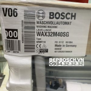 MÁY GIẶT BOSCH HMH WAX32M40SG SERIES 10KG - 75