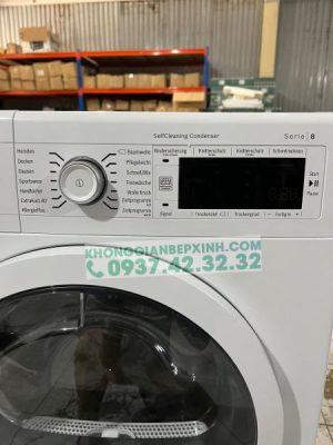 MÁY SẤY QUẦN ÁO BƠM NHIỆT BOSCH WTW87541 SERI 8 MODEL 2022 - 32 MÁY SẤY QUẦN ÁO BƠM NHIỆT BOSCH WTW87541 SERI 8 MODEL 2022 - 31