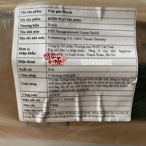 Máy Giặt Bosch HMH.WAV28L40SG Series 8 - ActiveOxygen Diệt Khuẩn - 2021 - 193 Máy Giặt Bosch HMH.WAV28L40SG Series 8 - ActiveOxygen Diệt Khuẩn - 2021 - 192