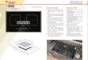 Bếp từ Canzy CZ ML758I - 10 Bếp từ Canzy CZ ML758I - 9