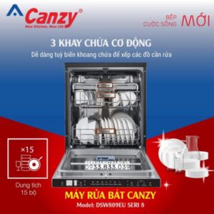 MÁY RỬA BÁT CANZY CZ-DSW809EU SERI 8 - 41