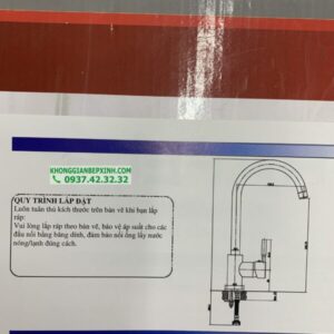 VÒI BẾP HAFELE GRANITE AUGUSTUS HT-G270 MÀU BLACK 570.51.390 - 18