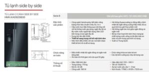 Tủ lạnh side by side BOSCH HMH.KAD92SB30|Serie 8 - 176