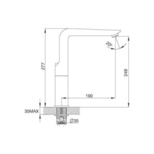 Vòi Rửa Chén Malloca K289C - 5