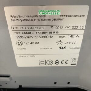 MÁY HÚT MÙI ÂM TỦ HMH DHI923GSG SERIES 4 - 118 MÁY HÚT MÙI ÂM TỦ HMH DHI923GSG SERIES 4 - 117