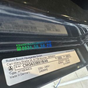 LÒ NƯỚNG KẾT HỢP VI SÓNG BOSCH HMH CMG633BS1B SERIES 8 - 114 LÒ NƯỚNG KẾT HỢP VI SÓNG BOSCH HMH CMG633BS1B SERIES 8 - 113