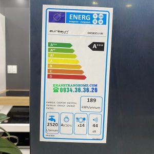 MÁY RỬA CHÉN EUROSUN SMS80EU15E MADE IN EU - 724 MÁY RỬA CHÉN EUROSUN SMS80EU15E MADE IN EU - 723