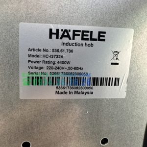 Bếp Từ Âm 2 Vùng Nấu HC-I3732A Hafele 536.61.736 - 94 Bếp Từ Âm 2 Vùng Nấu HC-I3732A Hafele 536.61.736 - 93