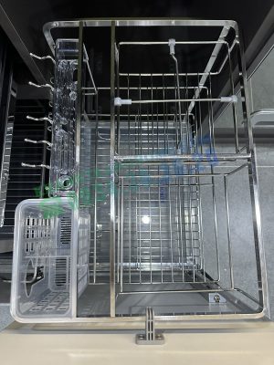 Giá gia vị dao thớt inox 304 cao cấp Eurogold EP40 - 20