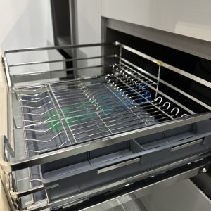 Gía xoong nồi chén đĩa đa năng Eurogold inox 304 EP70 - 20