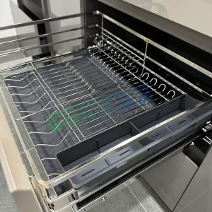 Gía xoong nồi chén đĩa đa năng Eurogold inox 304 EP70 - 32