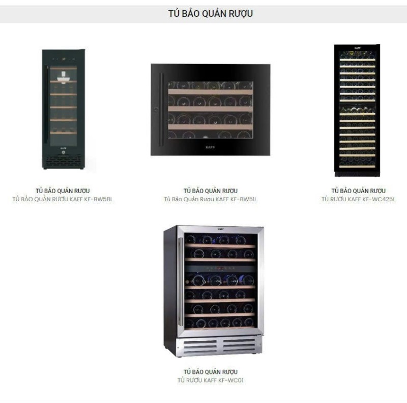 TỦ RƯỢU KAFF KF-WC425L - 59