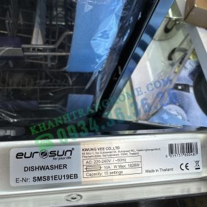 Máy rửa bát EUROSUN SMS81EU19EB (Black Serial 7+) - 64