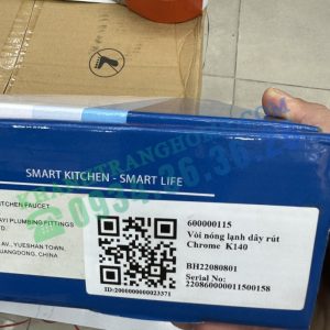 Vòi Rửa Chén Malloca K140 - Vòi dây rút mạ Chrome - 16 Vòi Rửa Chén Malloca K140 - Vòi dây rút mạ Chrome - 15