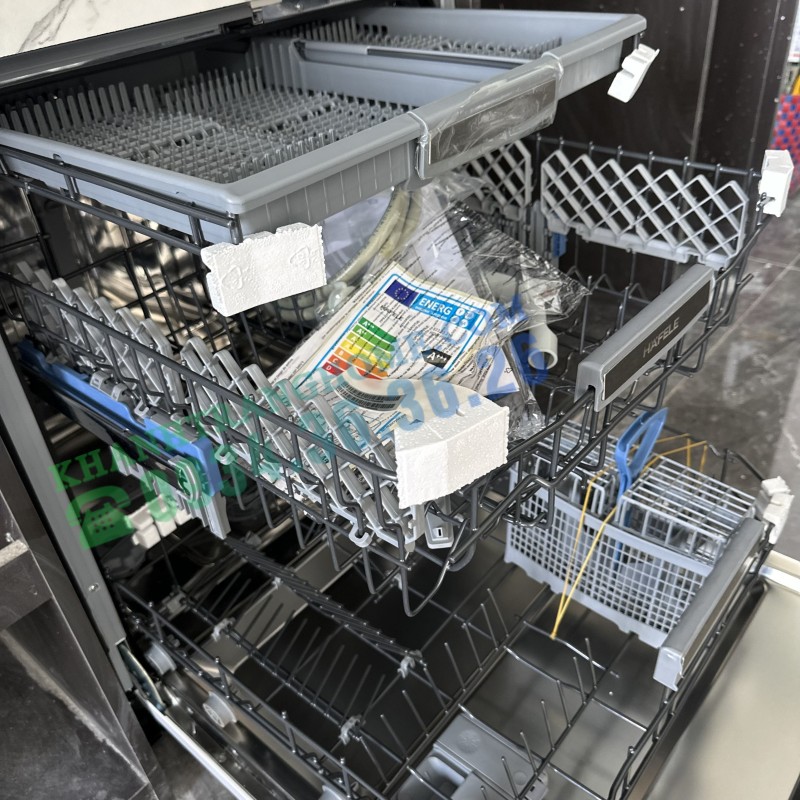 Máy rửa chén âm bán phần Hafele HDW-HI60B 533.23.210 - 198