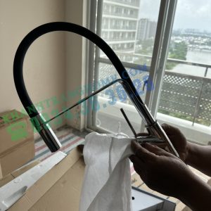 Vòi Rửa Chén Malloca K081C - Vòi mạ Chrome Silicone - 19 Vòi Rửa Chén Malloca K081C - Vòi mạ Chrome Silicone - 18