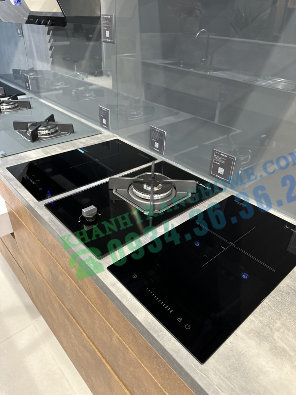 Bếp kính âm 1 gas dạng domino Malloca MDG 301 - 45