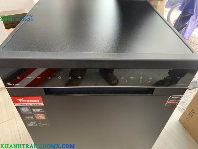 Máy Rửa Chén Bát Texgio TGFPCM795B 14 Bộ Sấy Khí Nóng Diệt Khuẩn UV - 63
