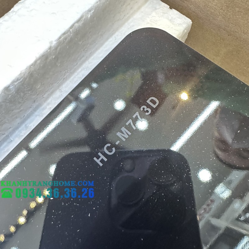 BẾP TỪ KẾT HỢP ĐIỆN HAFELE 3 VÙNG NẤU HC-M773D 536.61.705 - 205